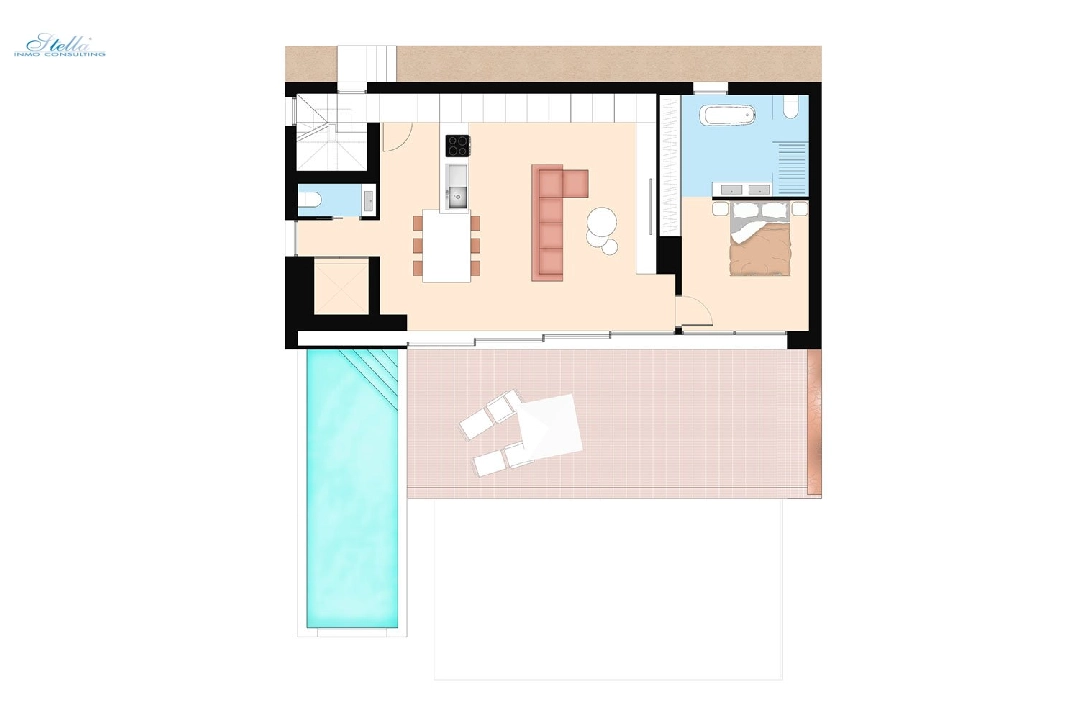 villa en Rojales en vente, construit 250 m², estado nuevo, aire acondicionado, terrain 390 m², 3 chambre, 3 salle de bains, piscina, ref.: HA-RON-520-E02-13