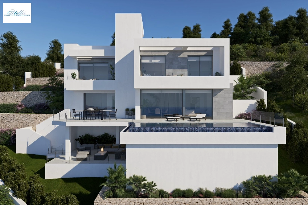 villa en Cumbre del Sol(Lirios Sunrise) en vente, construit 169 m², terrain 805 m², 3 chambre, 3 salle de bains, piscina, ref.: VA-AL031-5