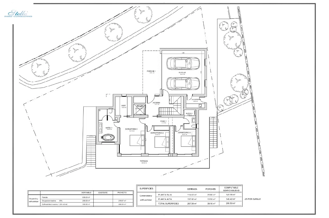 villa en Calpe(Cometa) en vente, construit 307 m², aire acondicionado, terrain 1000 m², 4 chambre, 3 salle de bains, ref.: BP-6453CAL-3
