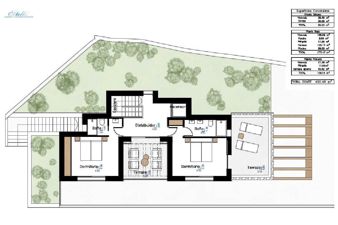 villa en Benissa(Benissa) en vente, construit 450 m², aire acondicionado, terrain 1300 m², 3 chambre, 3 salle de bains, ref.: BP-3579BEN-8