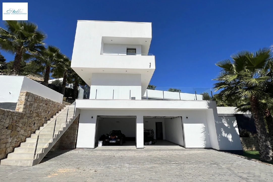 villa en Javea en vente, construit 270 m², ano de construccion 2020, + KLIMA, aire acondicionado, terrain 1000 m², 3 chambre, 2 salle de bains, piscina, ref.: SB-1423-22