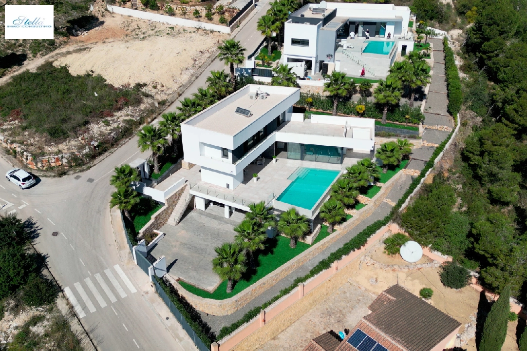 villa en Javea en vente, construit 270 m², ano de construccion 2020, + KLIMA, aire acondicionado, terrain 1000 m², 3 chambre, 2 salle de bains, piscina, ref.: SB-1423-32
