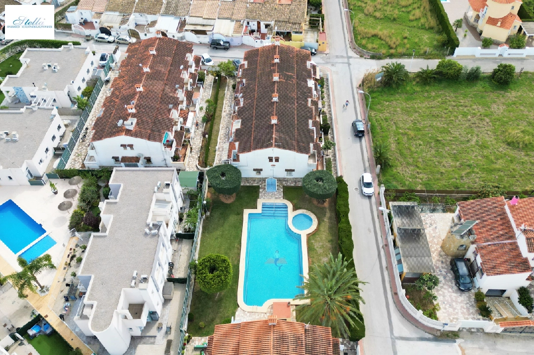 adosado en Els Poblets en vente, construit 77 m², ano de construccion 1990, aire acondicionado, 2 chambre, 2 salle de bains, piscina, ref.: SB-1723-4