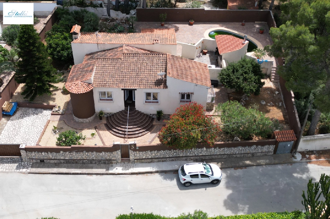 villa en Denia(Marquesa V) en vente, construit 134 m², + calefaccion central, aire acondicionado, terrain 800 m², 3 chambre, 2 salle de bains, piscina, ref.: SB-2323-1