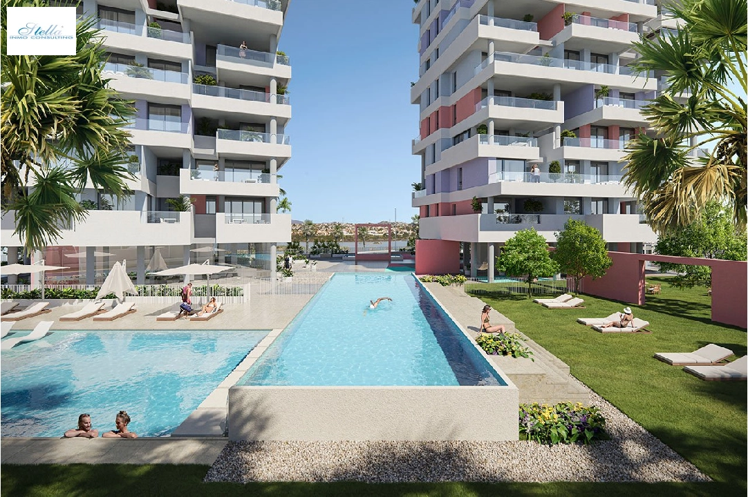 apartamento en la planta superior en Calpe en vente, construit 65 m², estado nuevo, aire acondicionado, 1 chambre, 1 salle de bains, piscina, ref.: HA-CAN-130-A01-3