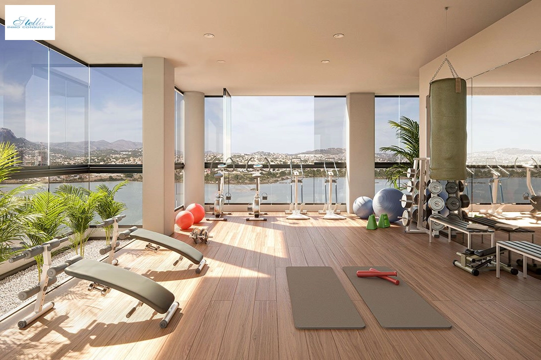 apartamento en la planta superior en Calpe en vente, construit 65 m², estado nuevo, aire acondicionado, 1 chambre, 1 salle de bains, piscina, ref.: HA-CAN-130-A01-6