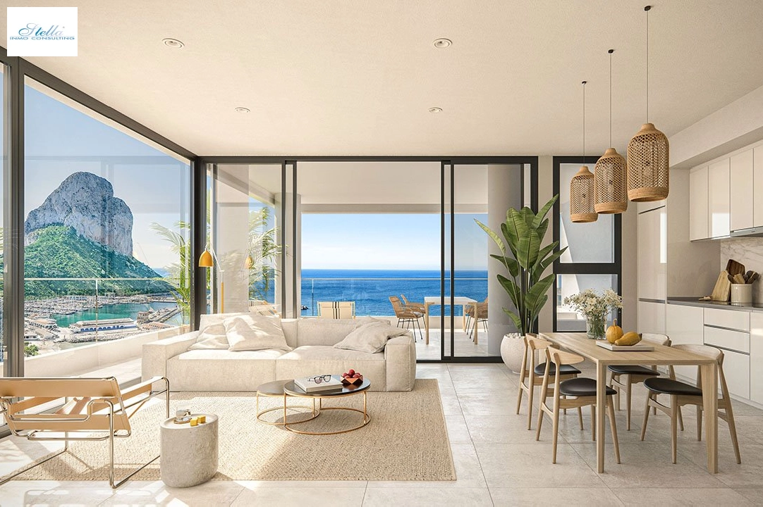 apartamento en la planta superior en Calpe en vente, construit 65 m², estado nuevo, aire acondicionado, 1 chambre, 1 salle de bains, piscina, ref.: HA-CAN-130-A01-7