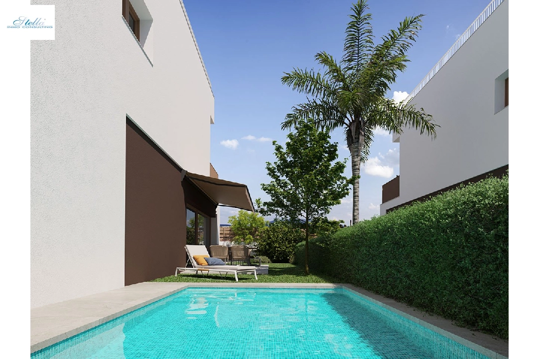 villa en La Marina en vente, construit 168 m², estado nuevo, aire acondicionado, terrain 216 m², 3 chambre, 3 salle de bains, piscina, ref.: HA-MAN-253-E02-3