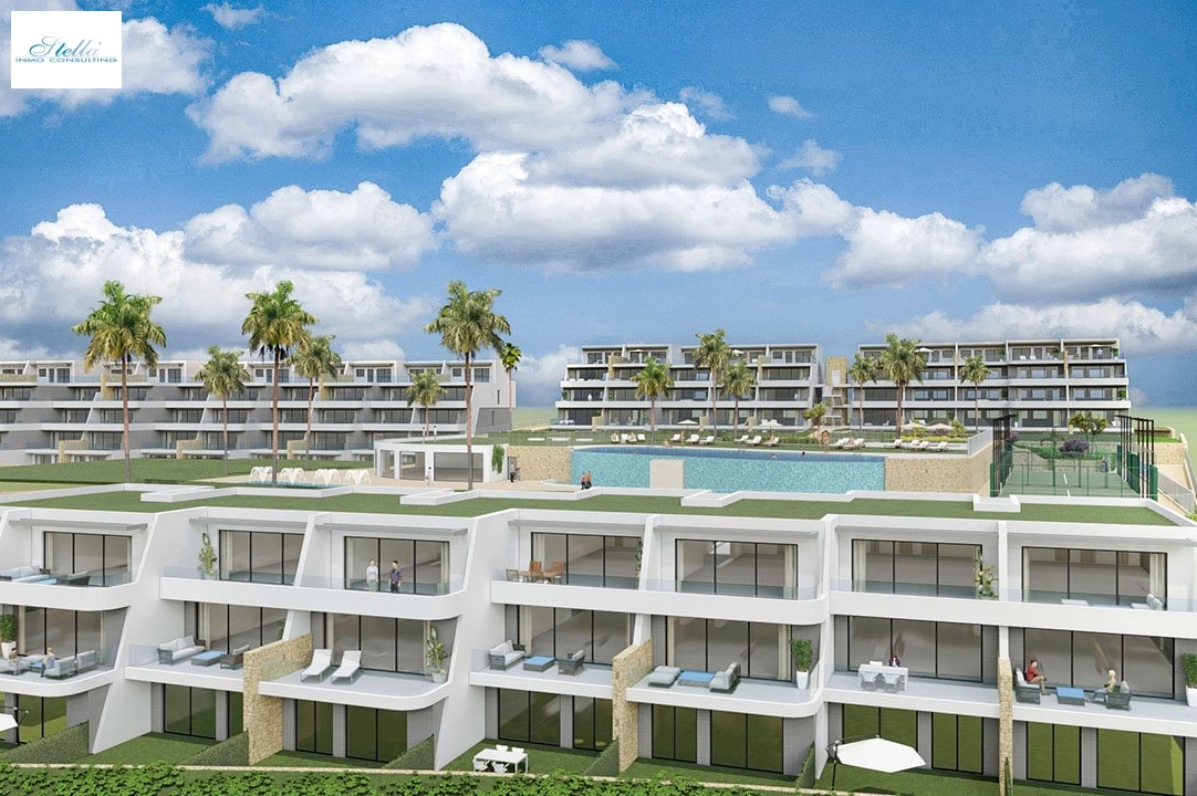 apartamento en la planta superior en Finestrat en vente, construit 141 m², estado nuevo, aire acondicionado, 2 chambre, 2 salle de bains, piscina, ref.: HA-FIN-252-A05-20