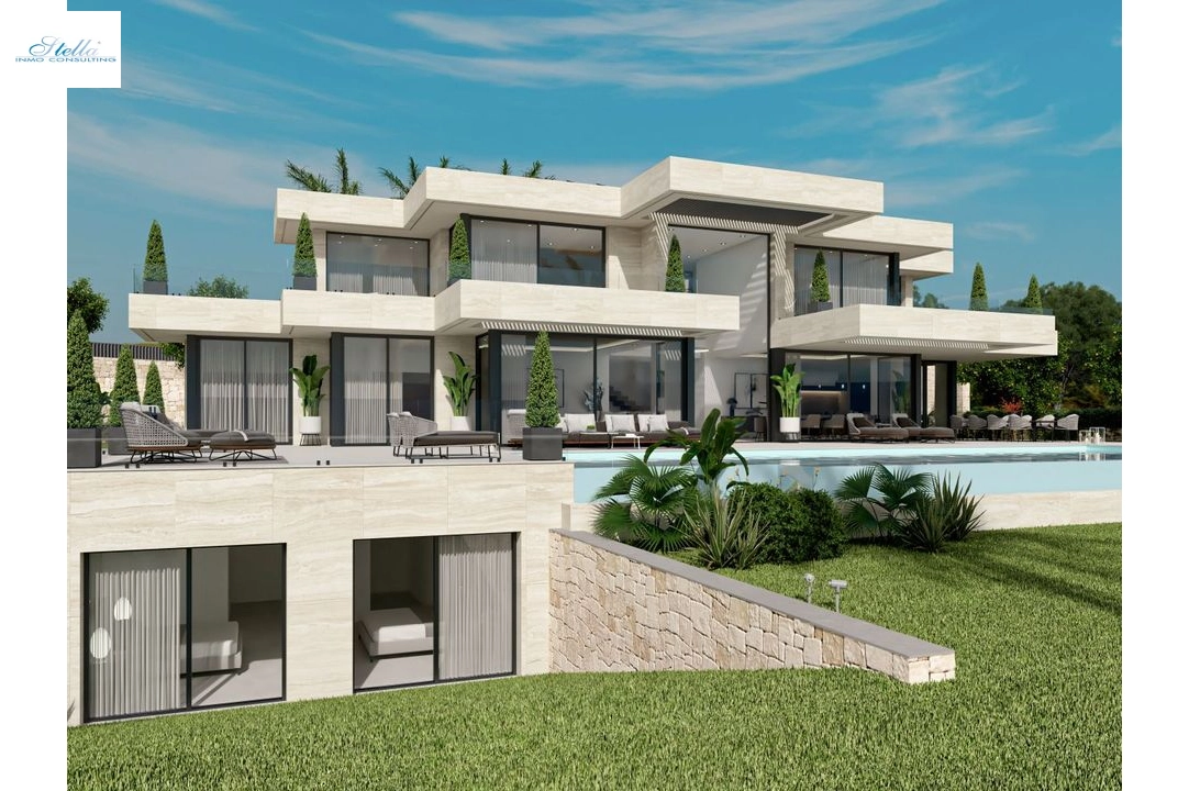 villa en Javea(Balcon al Mar) en vente, construit 522 m², aire acondicionado, terrain 1760 m², 4 chambre, 5 salle de bains, ref.: BP-3590JAV-10