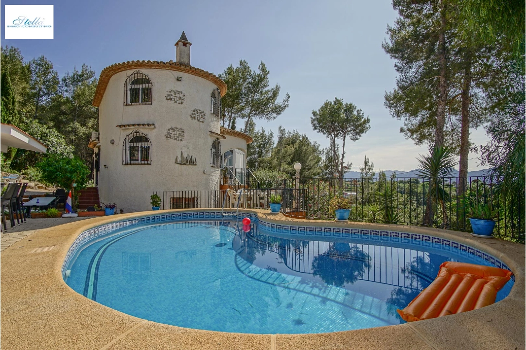 villa en Pedreguer(La Sella) en vente, construit 269 m², aire acondicionado, terrain 3020 m², 5 chambre, 2 salle de bains, ref.: BP-8082SEL-1