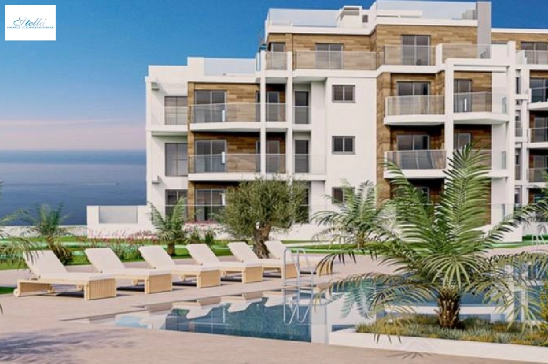 apartamento en la planta superior en Denia en vente, construit 85 m², ano de construccion 2023, estado como nuevo, + KLIMA, aire acondicionado, 3 chambre, 2 salle de bains, piscina, ref.: AS-1823-18