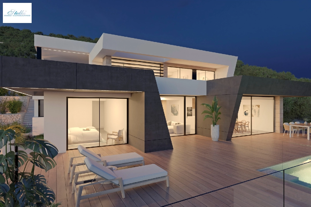 villa en Cumbre del Sol(Lirios Design) en vente, construit 212 m², terrain 861 m², 3 chambre, 4 salle de bains, piscina, ref.: VA-AL097-4