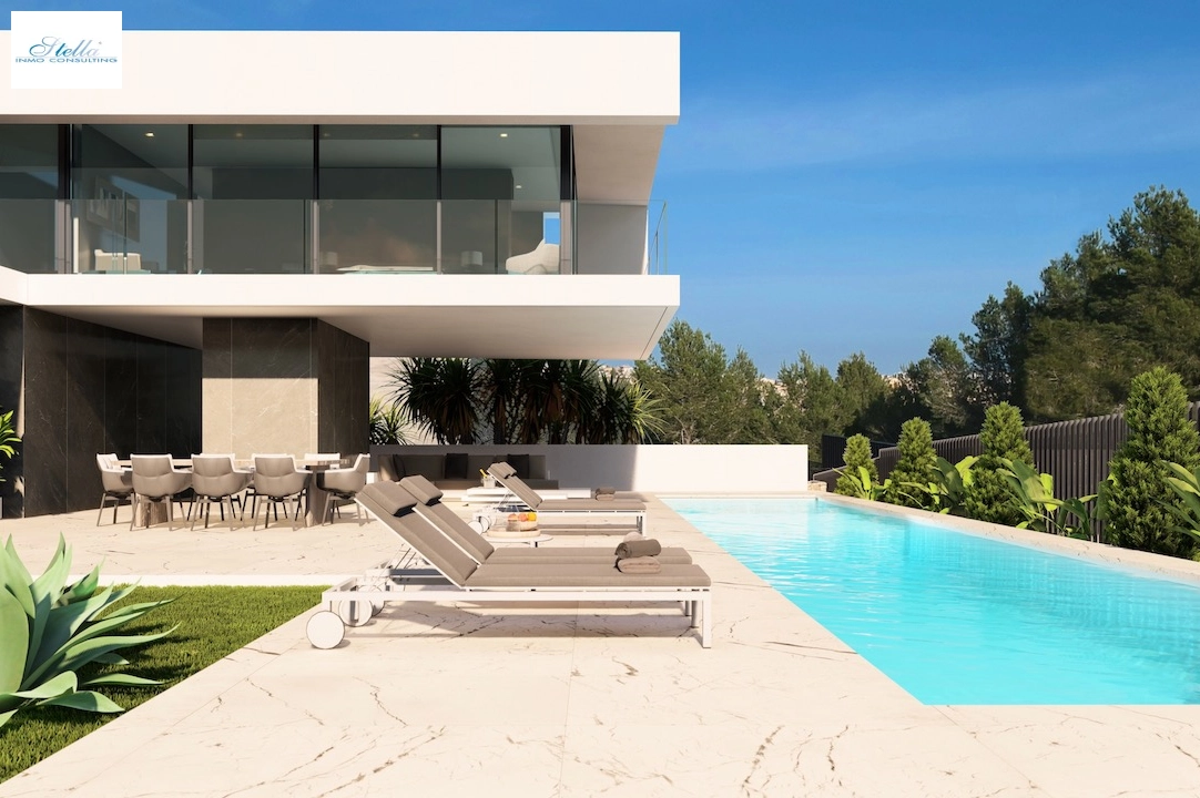 villa en Moraira en vente, construit 568 m², aire acondicionado, terrain 869 m², 4 chambre, 4 salle de bains, piscina, ref.: CA-H-1608-AMB-10