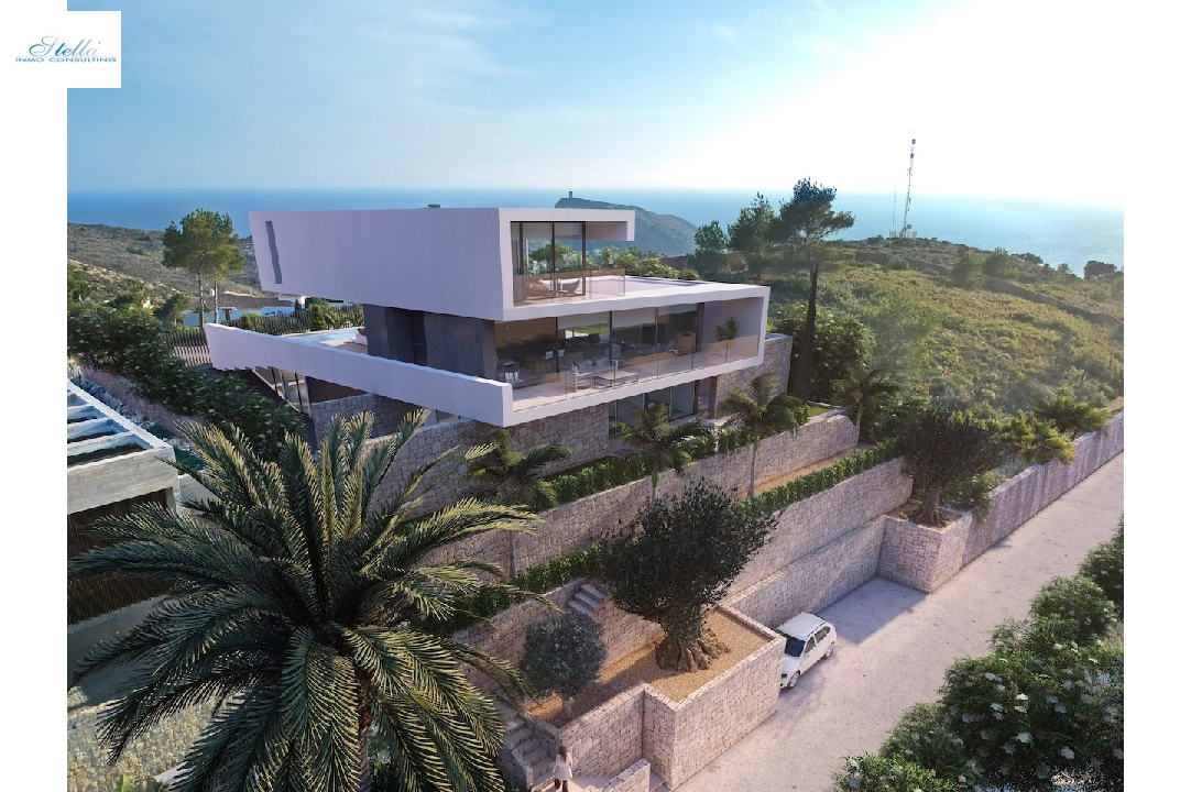 villa en Moraira en vente, construit 568 m², aire acondicionado, terrain 869 m², 4 chambre, 4 salle de bains, piscina, ref.: CA-H-1608-AMB-11