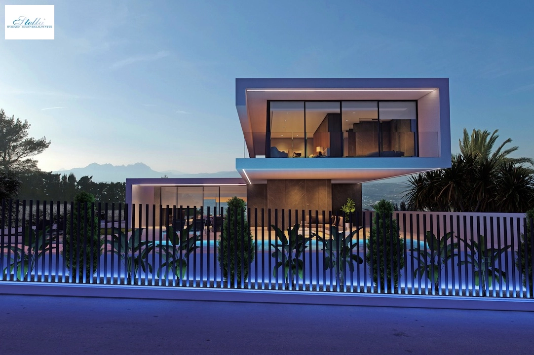 villa en Moraira en vente, construit 568 m², aire acondicionado, terrain 869 m², 4 chambre, 4 salle de bains, piscina, ref.: CA-H-1608-AMB-12