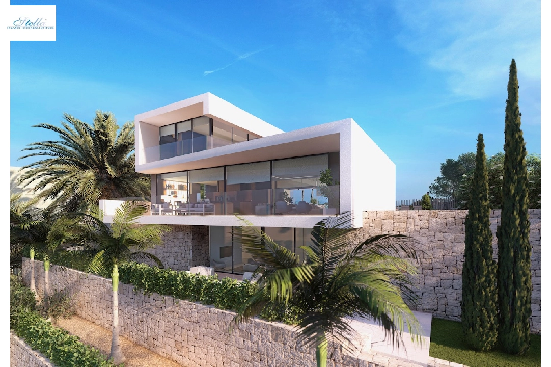 villa en Moraira en vente, construit 568 m², aire acondicionado, terrain 869 m², 4 chambre, 4 salle de bains, piscina, ref.: CA-H-1608-AMB-9