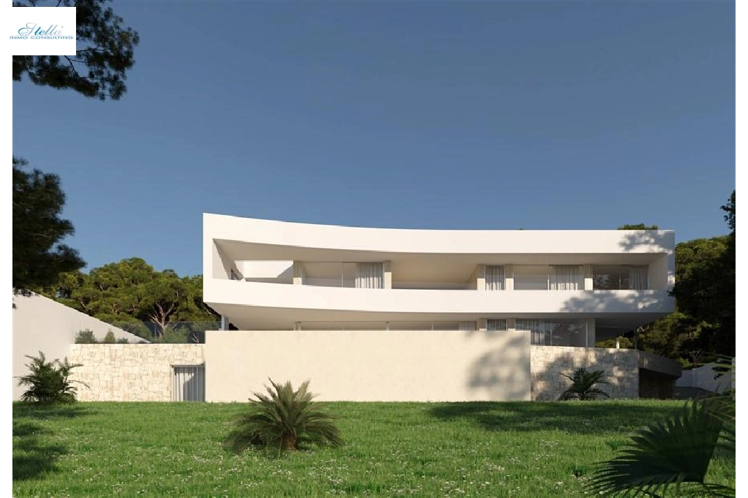 villa en Moraira en vente, construit 680 m², terrain 1412 m², 4 chambre, 5 salle de bains, piscina, ref.: COB-3092-1
