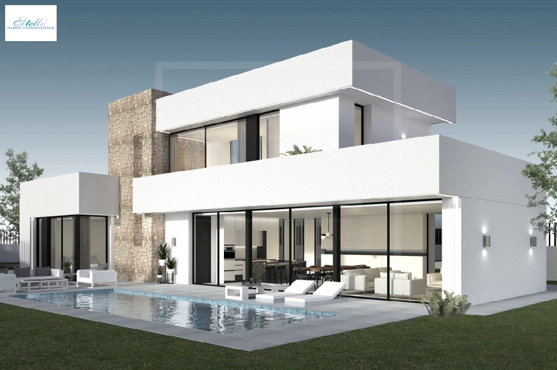 villa en Moraira en vente, construit 280 m², + calefaccion central, aire acondicionado, terrain 817 m², 3 chambre, 3 salle de bains, piscina, ref.: NL-NLD1391-1