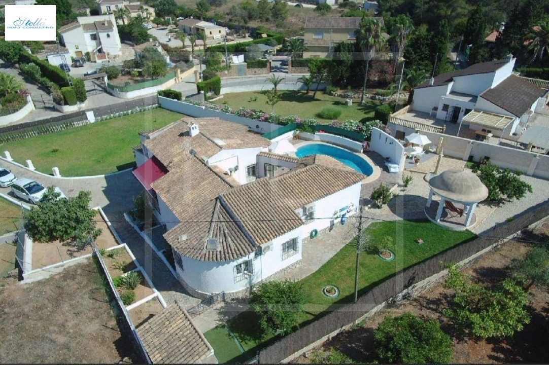 villa en Javea en vente, construit 313 m², + calefaccion central, terrain 2124 m², 4 chambre, 3 salle de bains, piscina, ref.: NL-NLD1420-26