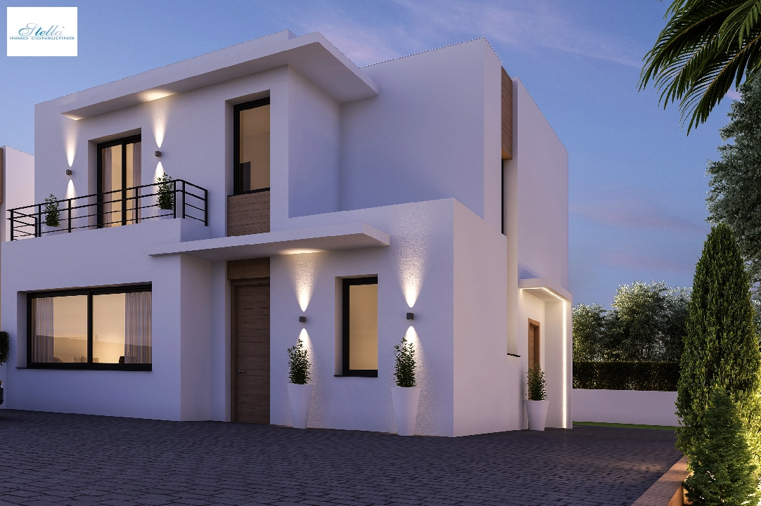 villa en Denia en vente, construit 155 m², ano de construccion 2024, aire acondicionado, terrain 220 m², 3 chambre, 3 salle de bains, piscina, ref.: NL-NLDNB1425-13