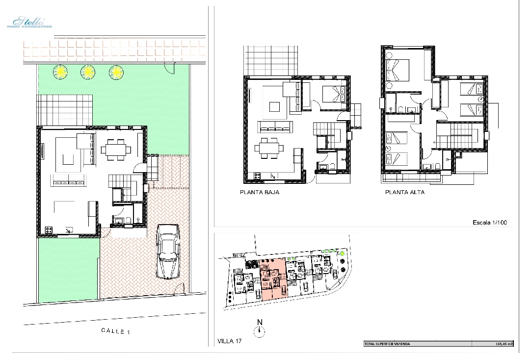 villa en Denia en vente, construit 155 m², ano de construccion 2024, aire acondicionado, terrain 220 m², 3 chambre, 3 salle de bains, piscina, ref.: NL-NLDNB1425-16