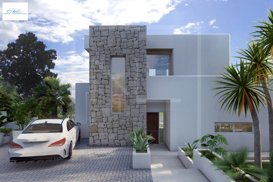 villa en Benissa costa(Baladrar) en vente, construit 138 m², ano de construccion 2023, + calefaccion suelo, aire acondicionado, terrain 625 m², 3 chambre, 3 salle de bains, piscina, ref.: NL-NLD1444-5