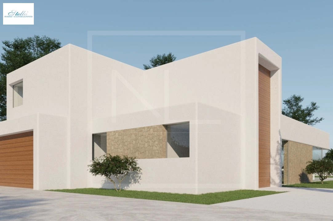villa en Moraira en vente, construit 268 m², ano de construccion 2023, + calefaccion central, aire acondicionado, terrain 891 m², 4 chambre, 4 salle de bains, piscina, ref.: NL-NLD1448-16