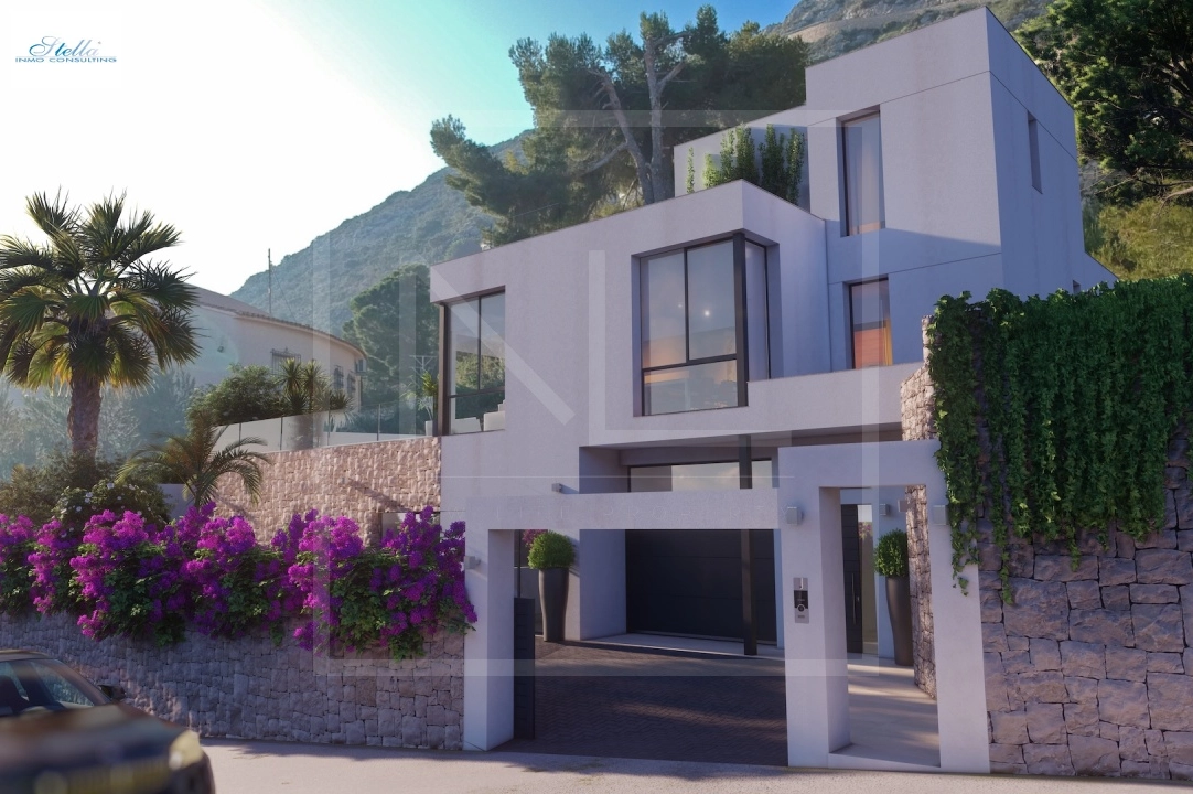 villa en Calpe en vente, construit 321 m², + calefaccion suelo, aire acondicionado, terrain 885 m², 4 chambre, 4 salle de bains, piscina, ref.: NL-NLD1451-2