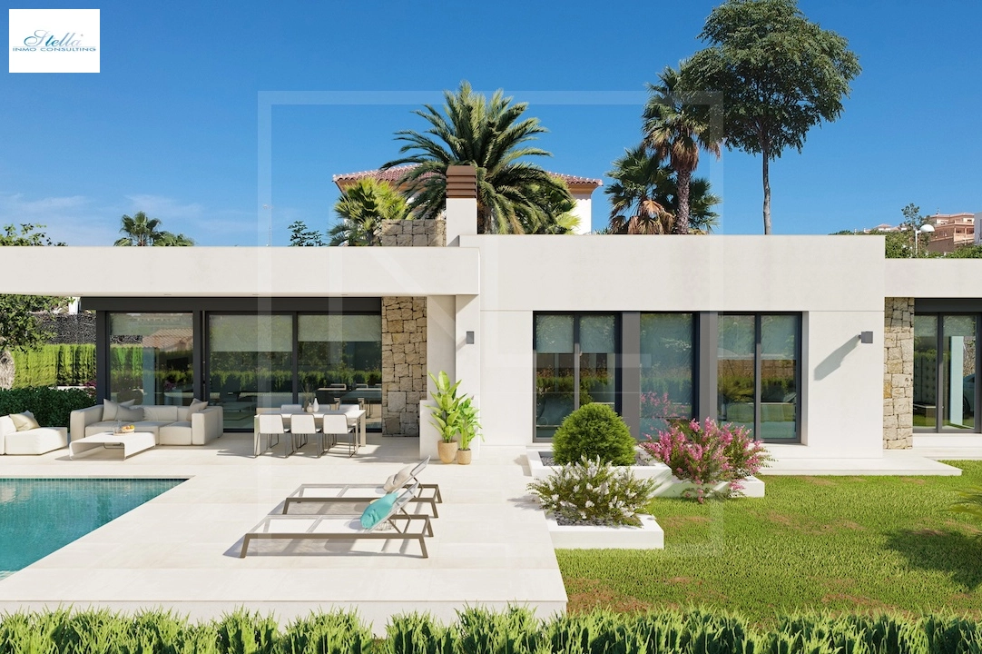 villa en Calpe en vente, construit 282 m², + calefaccion suelo, aire acondicionado, terrain 800 m², 3 chambre, 2 salle de bains, piscina, ref.: NL-NLD1452-2