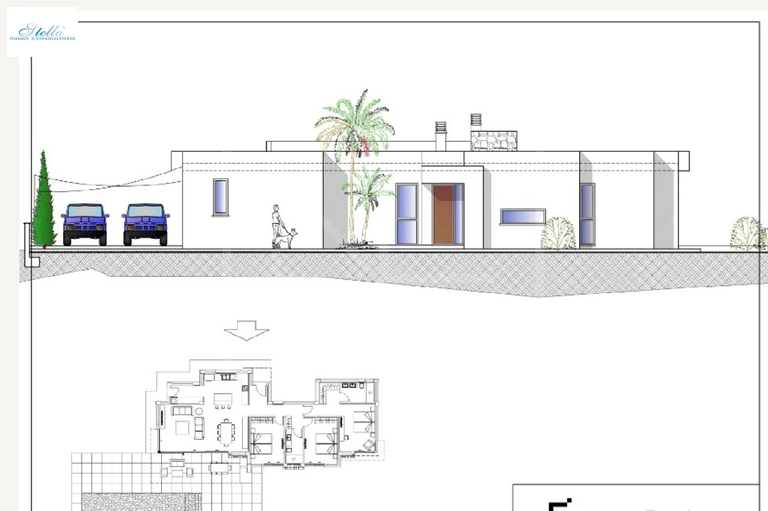 villa en Calpe en vente, construit 282 m², + calefaccion suelo, aire acondicionado, terrain 800 m², 3 chambre, 2 salle de bains, piscina, ref.: NL-NLD1452-7