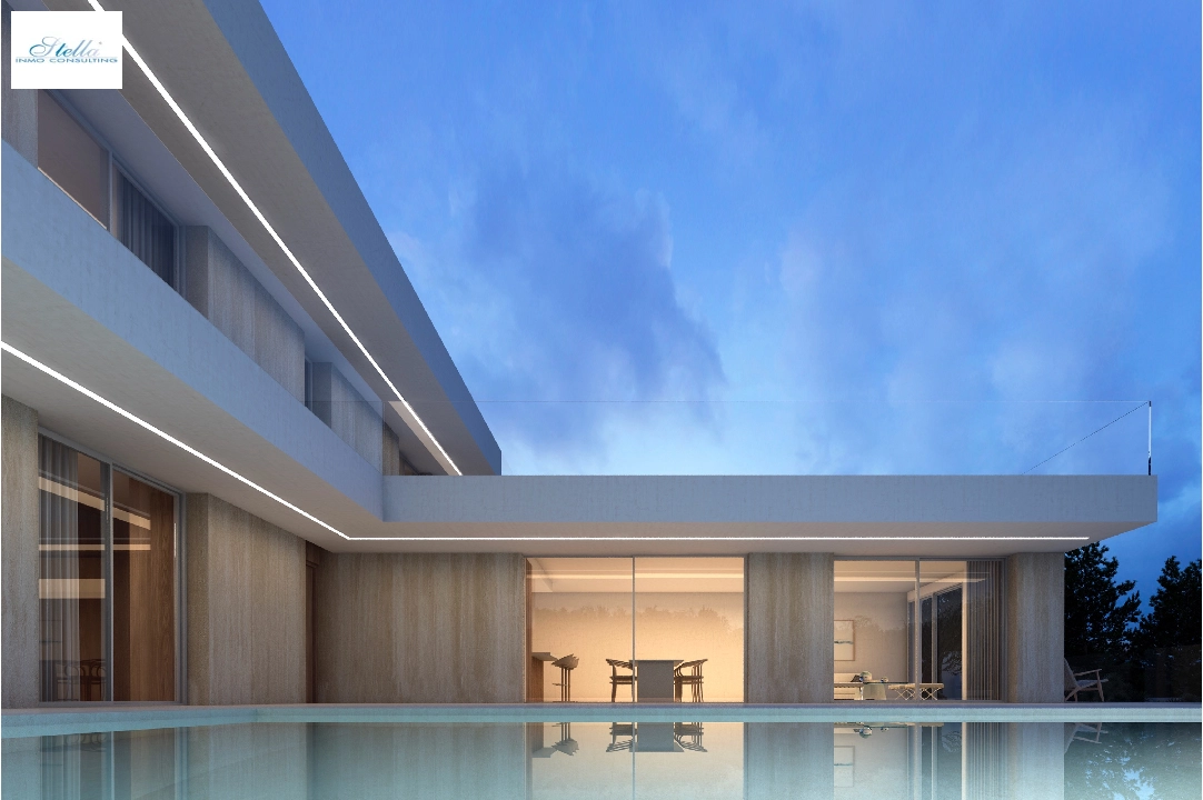 villa en Benissa(La Fustera) en vente, construit 358 m², terrain 1040 m², 3 chambre, 3 salle de bains, piscina, ref.: CA-H-1656-AMB-3
