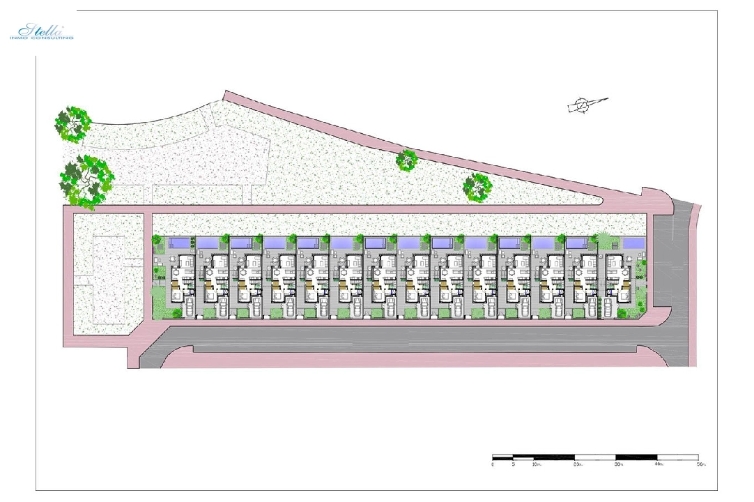 villa en Santiago de la Ribera en vente, construit 155 m², estado nuevo, terrain 164 m², 3 chambre, 2 salle de bains, piscina, ref.: HA-SRN-116-E01-11