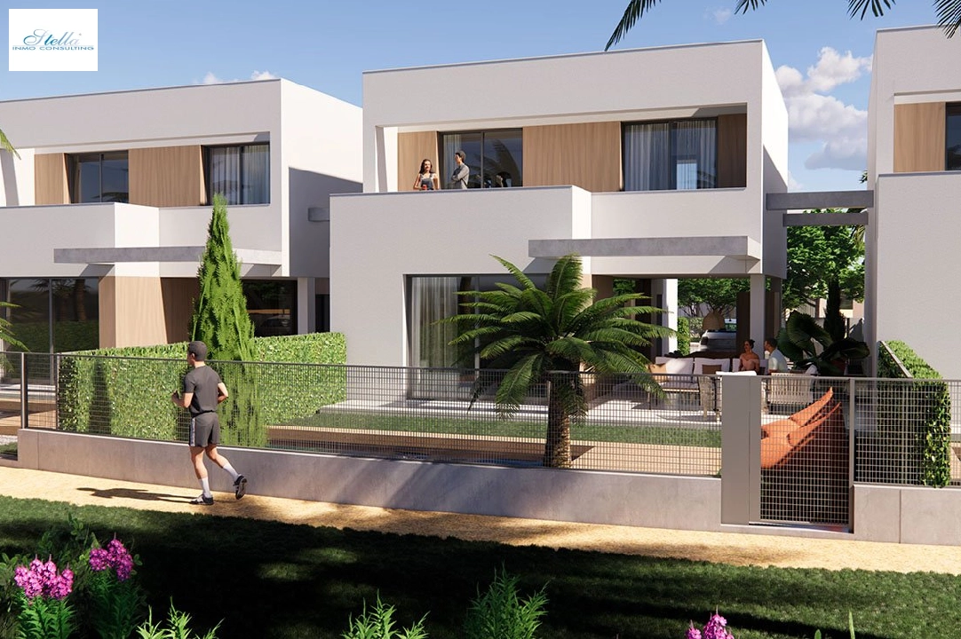 villa en Los Alcazares en vente, construit 300 m², estado nuevo, terrain 202 m², 3 chambre, 3 salle de bains, piscina, ref.: HA-LAN-421-E01-2
