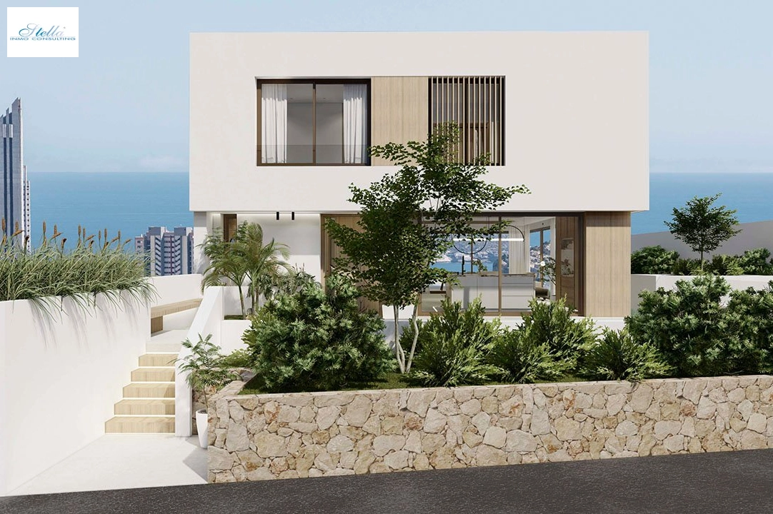 villa en Finestrat en vente, construit 336 m², estado nuevo, aire acondicionado, terrain 468 m², 3 chambre, 3 salle de bains, piscina, ref.: HA-FIN-390-E01-6