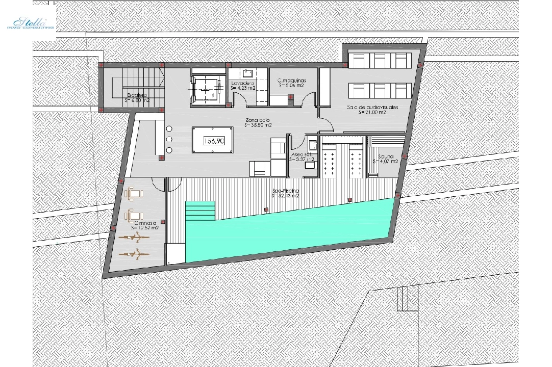 villa en Benissa(Raco de galeno) en vente, construit 560 m², aire acondicionado, terrain 1500 m², 4 chambre, 4 salle de bains, ref.: BP-3615BEN-12