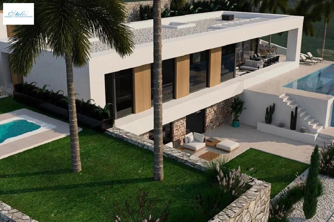 villa en Benitachell en vente, construit 205 m², aire acondicionado, 4 chambre, 4 salle de bains, piscina, ref.: BS-82491734-1