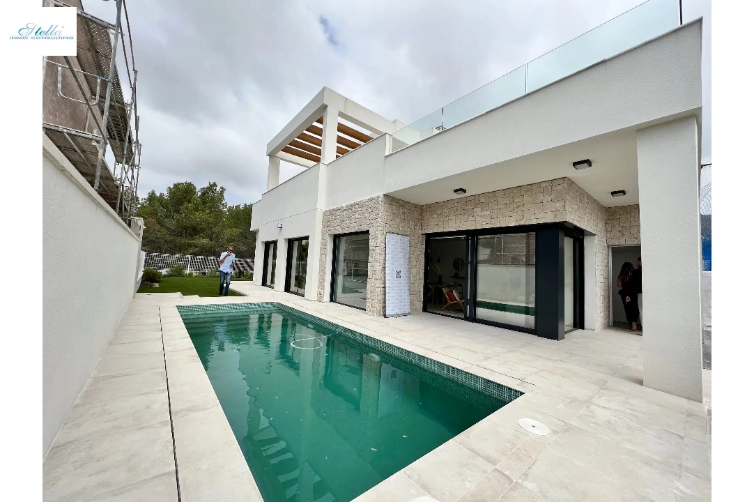 villa en Finestrat en vente, construit 137 m², aire acondicionado, 5 salle de bains, piscina, ref.: BS-82837999-1
