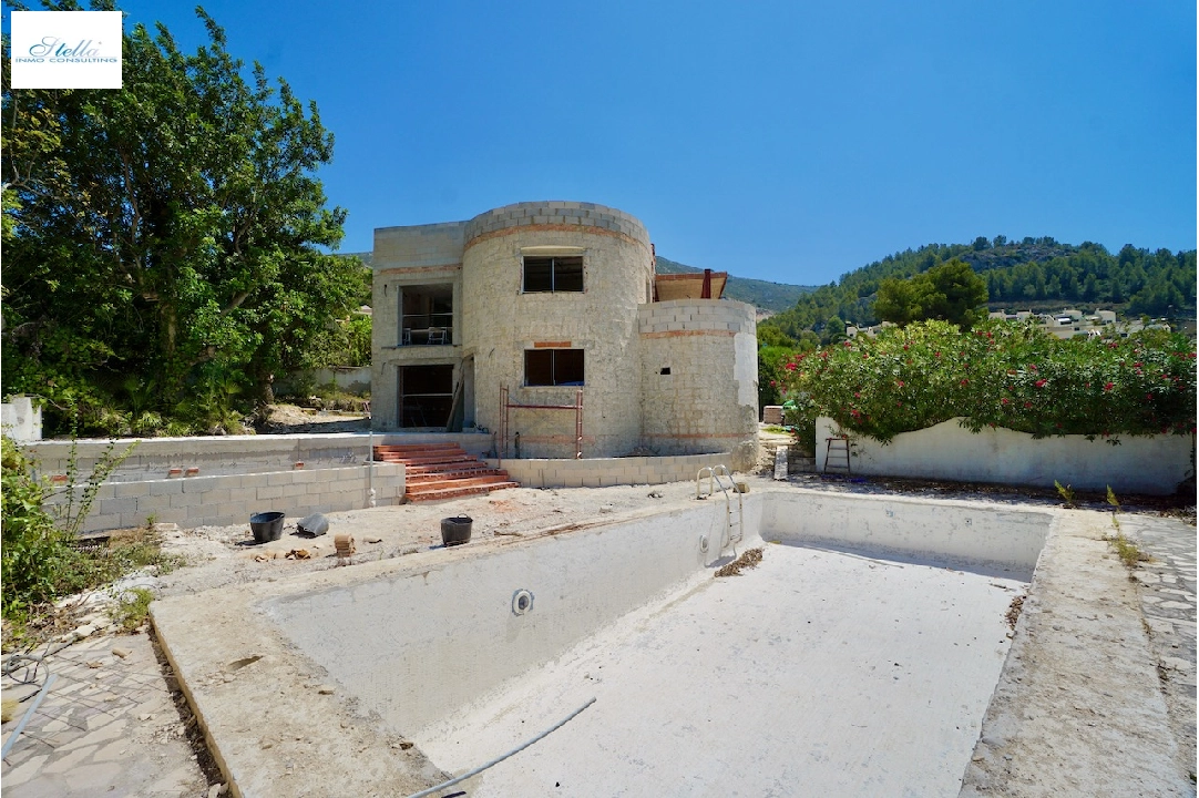 villa en Benitachell(Moraira Alcasar) en vente, construit 260 m², aire acondicionado, terrain 1280 m², 4 chambre, 3 salle de bains, piscina, ref.: CA-H-1675-AMB-2