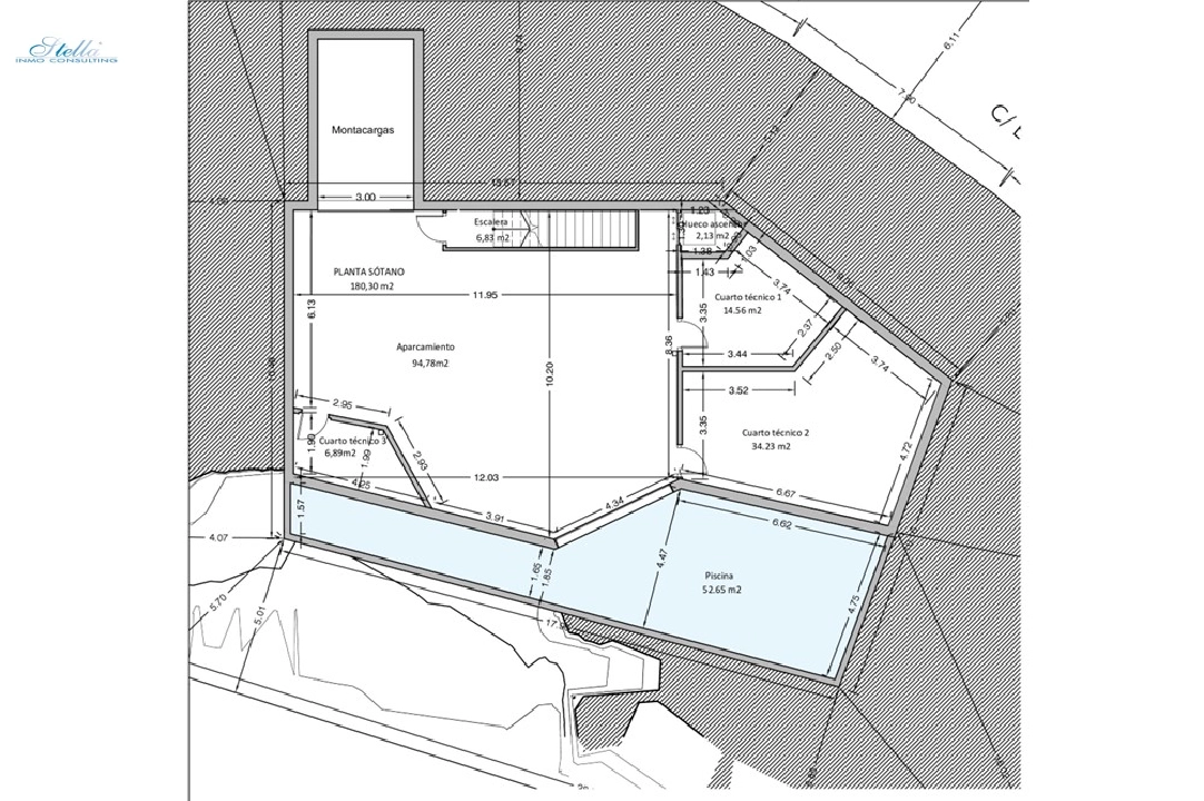 villa en Benissa(Benissa Costa) en vente, construit 383 m², aire acondicionado, terrain 921 m², 4 chambre, 4 salle de bains, piscina, ref.: BP-4299BEN-17