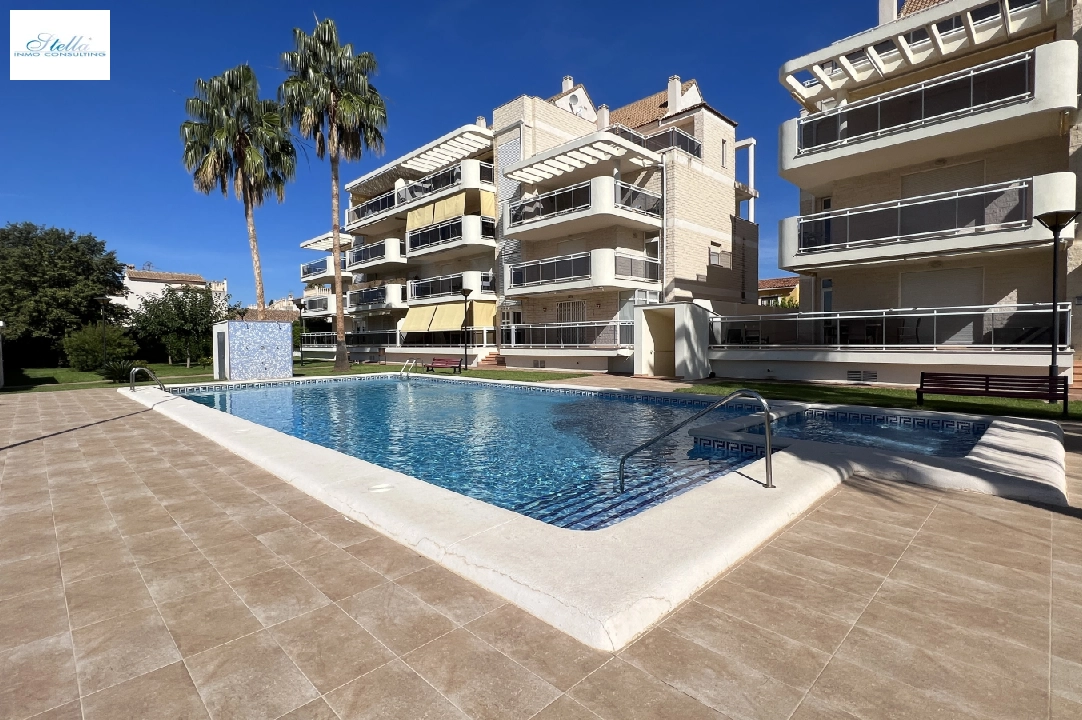 appartement en Denia(Las Marinas) en vente, construit 81 m², ano de construccion 2006, estado bien cuidado, + calefaccion central, aire acondicionado, 1 chambre, piscina, ref.: SC-K0923-25