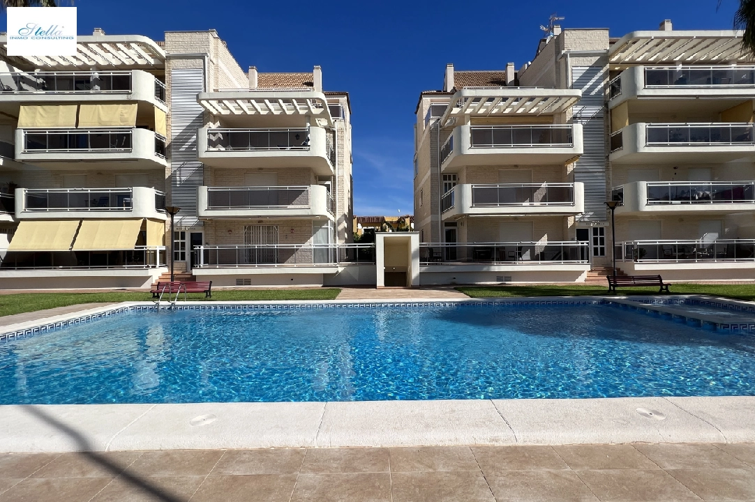 appartement en Denia(Las Marinas) en vente, construit 81 m², ano de construccion 2006, estado bien cuidado, + calefaccion central, aire acondicionado, 1 chambre, piscina, ref.: SC-K0923-28