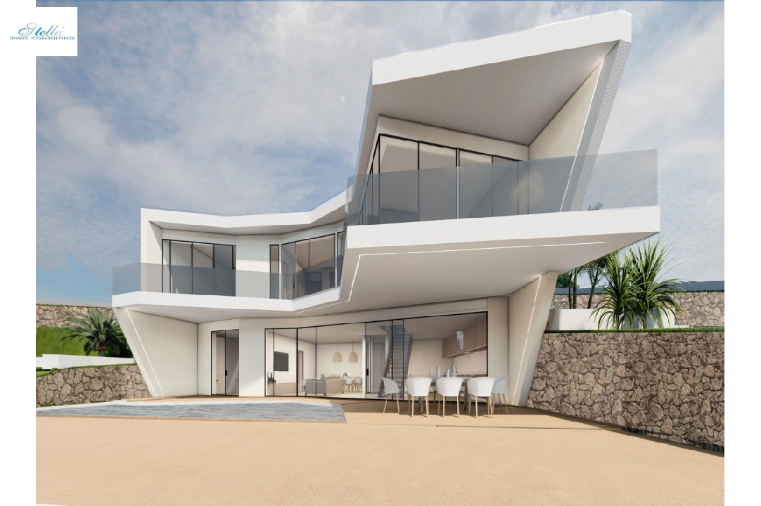 villa en Benissa(Benissa Costa) en vente, construit 358 m², aire acondicionado, terrain 1005 m², 4 chambre, 4 salle de bains, ref.: BP-4298BEN-6