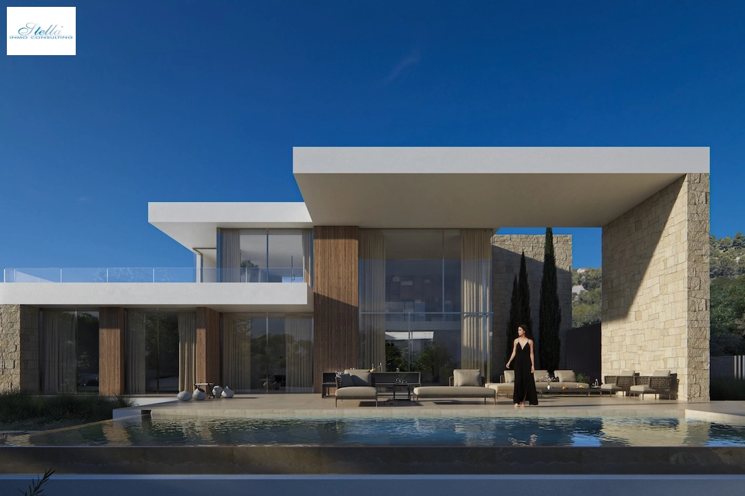villa en Moraira(Benimeit) en vente, construit 350 m², aire acondicionado, terrain 1601 m², 4 chambre, 4 salle de bains, piscina, ref.: CA-H-1681-AMB-8