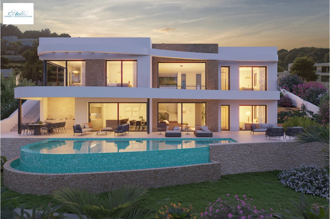 villa en Moraira(El Tesoro) en vente, construit 252 m², terrain 801 m², 4 chambre, 5 salle de bains, ref.: BP-8114MOR-4