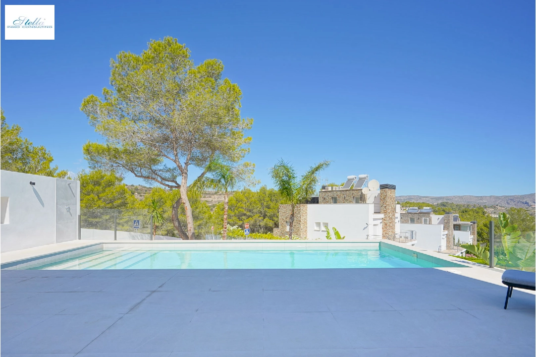 villa en Moraira(Benimeit) en vente, construit 560 m², aire acondicionado, terrain 800 m², 4 chambre, 4 salle de bains, piscina, ref.: BP-4305MOR-17