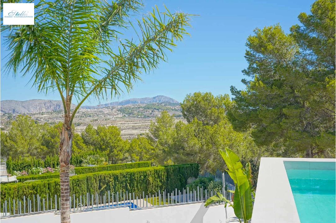 villa en Moraira(Benimeit) en vente, construit 560 m², aire acondicionado, terrain 800 m², 4 chambre, 4 salle de bains, piscina, ref.: BP-4305MOR-19