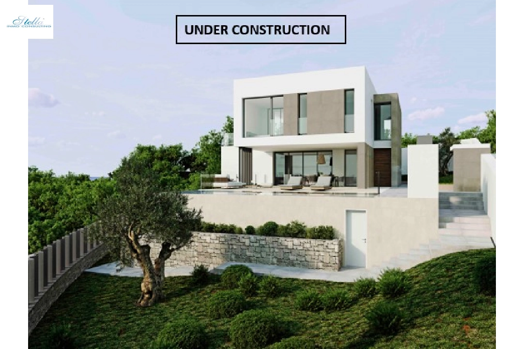 villa en Moraira(Benimeit) en vente, construit 560 m², terrain 800 m², 4 chambre, 4 salle de bains, ref.: BP-4305MOR-2