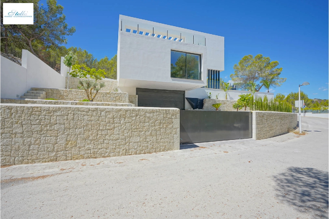 villa en Moraira(Benimeit) en vente, construit 560 m², aire acondicionado, terrain 800 m², 4 chambre, 4 salle de bains, piscina, ref.: BP-4305MOR-27