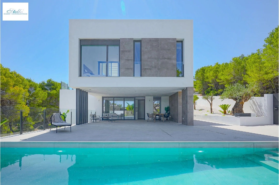 villa en Moraira(Benimeit) en vente, construit 560 m², aire acondicionado, terrain 800 m², 4 chambre, 4 salle de bains, piscina, ref.: BP-4305MOR-30